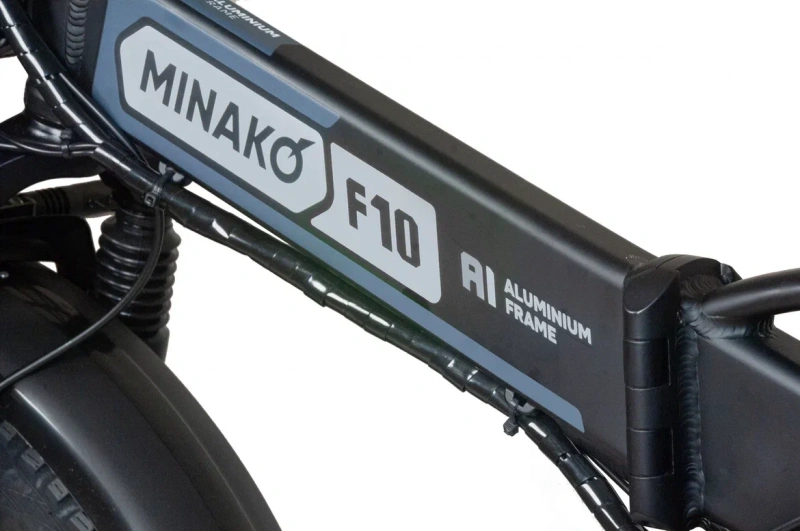 Электровелосипед Minako F10 Dual PRO полный привод (black)