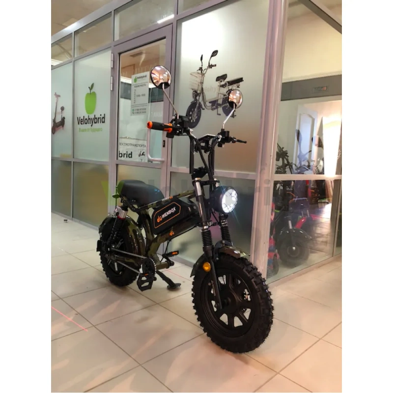 Электровелосипед Wenbox F9 PRO (green military)