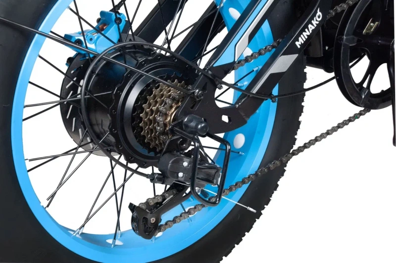 Электровелосипед Minako Apex (blue)