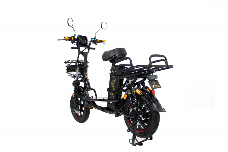 Электровелосипед IKINGI Monster Колхозник (black)