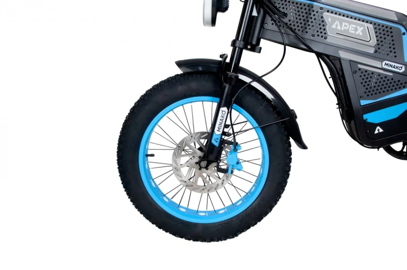 Электровелосипед Minako Apex (blue)