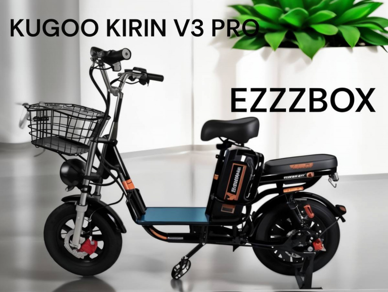 Электровелосипед Kugoo Kirin V3 PRO (black)