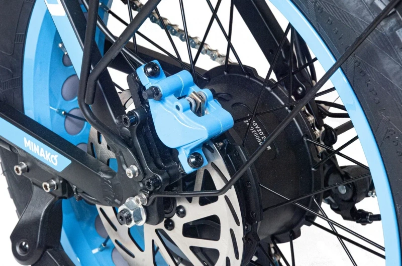 Электровелосипед Minako F10 PRO 15Ah (blue)