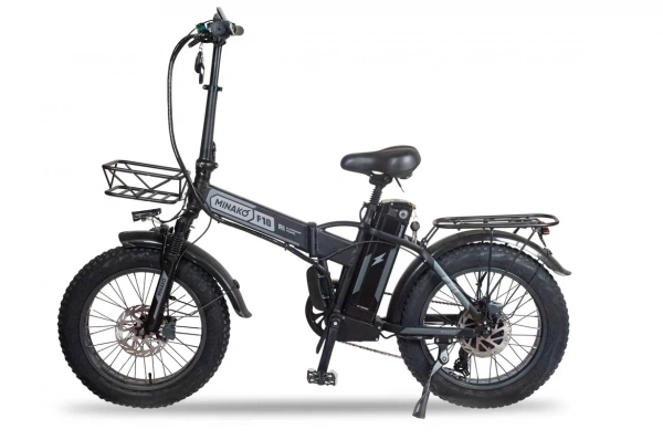 Электровелосипед Minako F10 Dual PRO полный привод (black)
