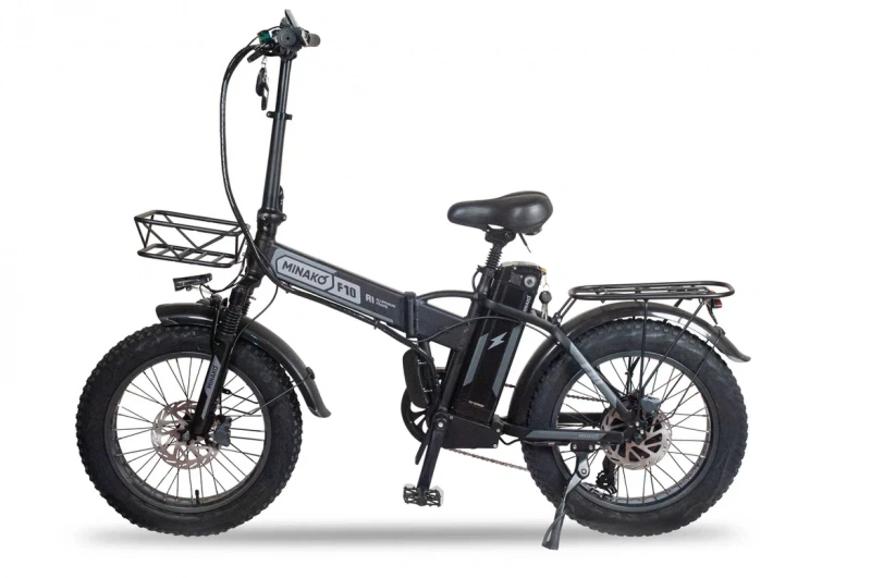 Электровелосипед Minako F10 PRO 15Ah (black)