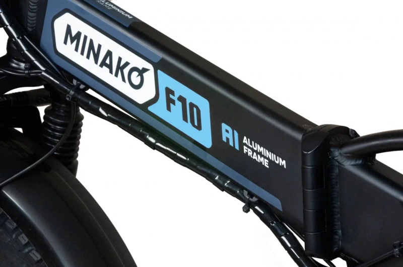 Электровелосипед Minako F10 Dual PRO полный привод (blue)