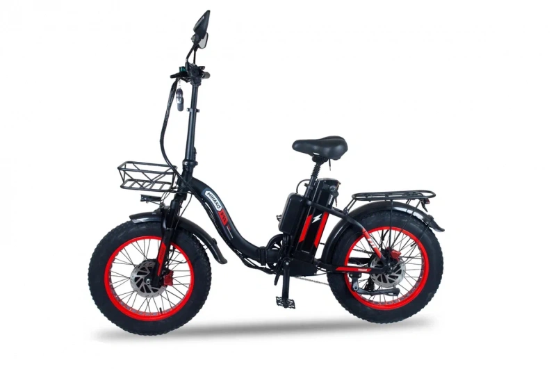 Электровелосипед Minako F11 Dual PRO полный привод (red)