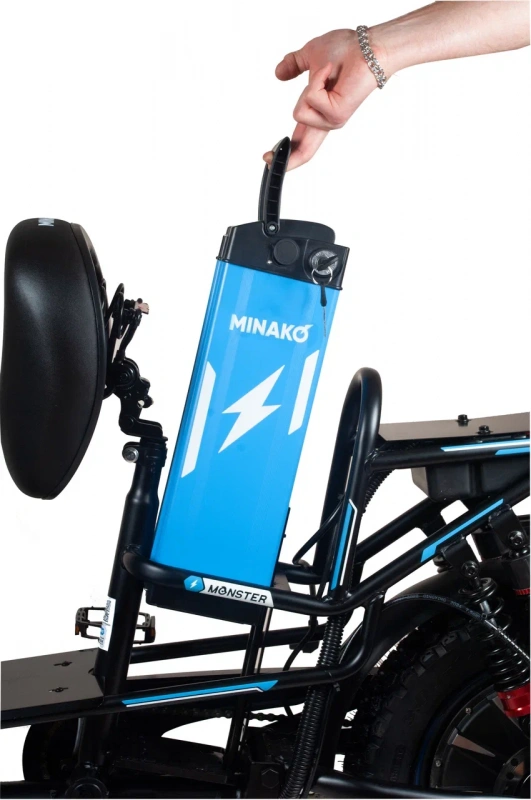 Электровелосипед Minako Monster PRO 1000W (black)