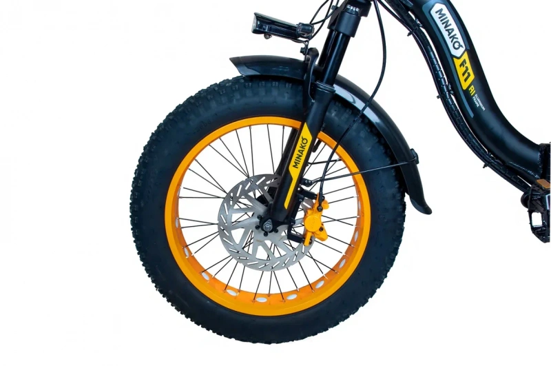 Электровелосипед Minako F11 PRO 20Ah (yellow)