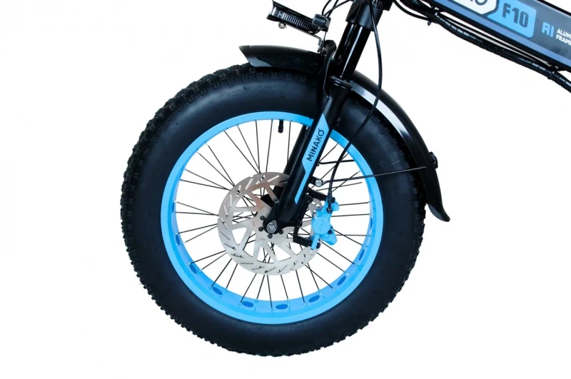 Электровелосипед Minako F10 PRO 20Ah (blue)