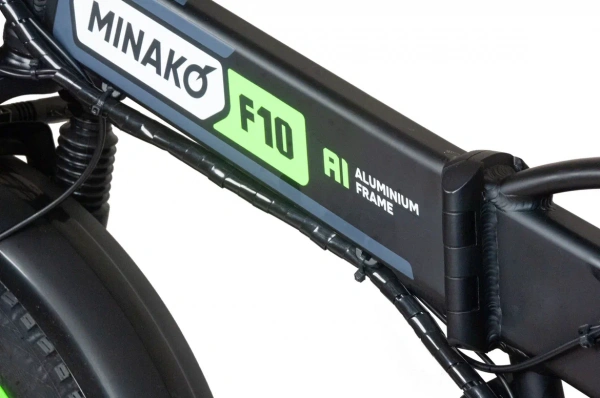 Электровелосипед Minako F10 PRO 15Ah (lime)