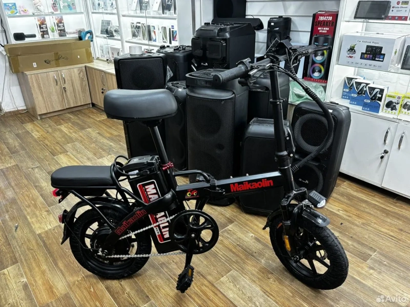 Электровелосипед Maikaolin 10Ah складной (black)